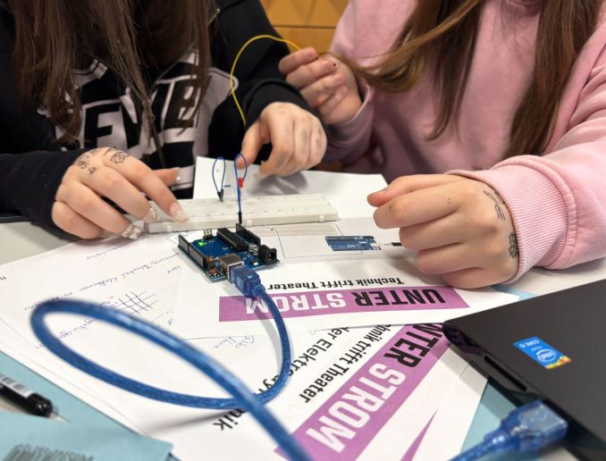 Projektwoche Unter Strom Bild 3