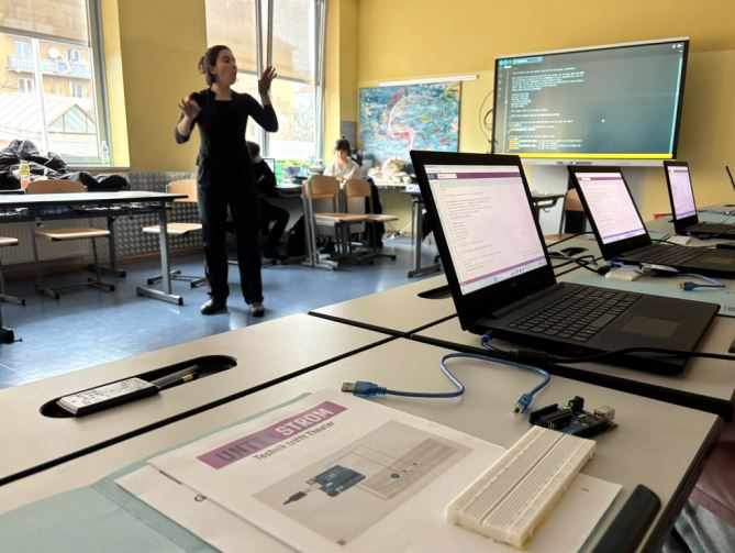 Projektwoche Unter Strom Bild 1